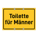 Toilette für Männer