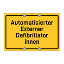 Automatisierter Externer Defibrillator innen & Automatisierter Externer Defibrillator innen