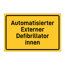 Automatisierter Externer Defibrillator innen & Automatisierter Externer Defibrillator innen