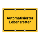 Automatisierter Lebensretter & Automatisierter Lebensretter & Automatisierter Lebensretter