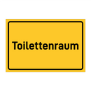 Toilettenraum