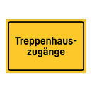 Treppenhaus- zugänge