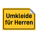 Umkleide für Herren