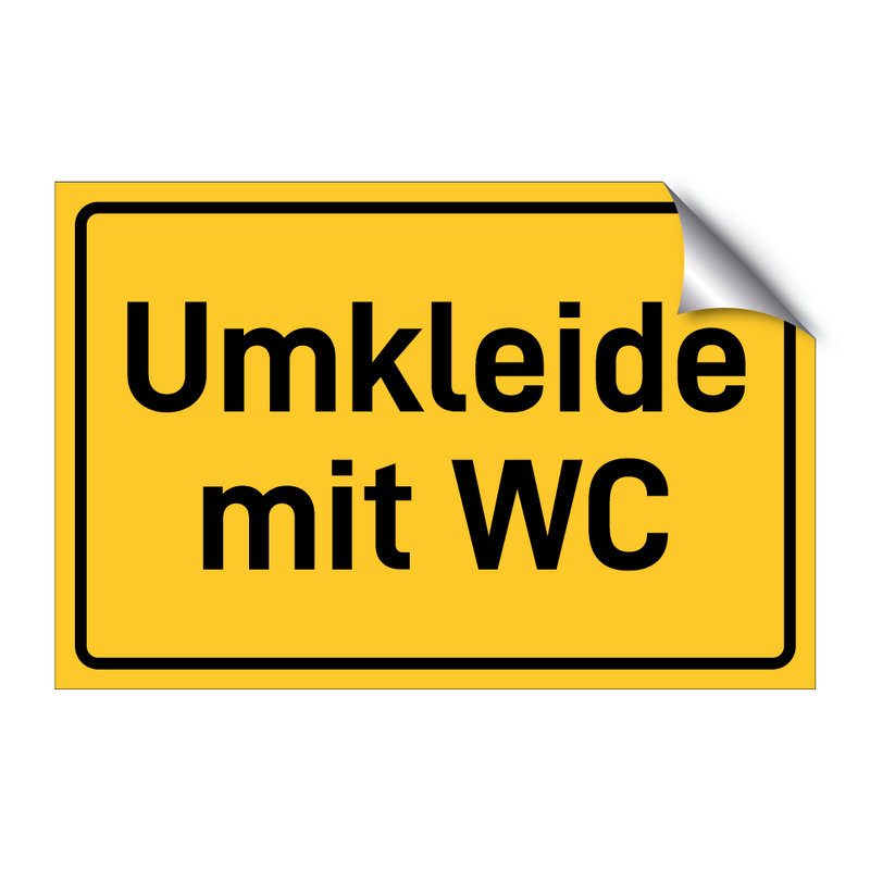 Umkleide mit WC