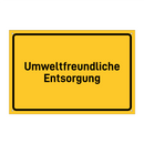 Umweltfreundliche Entsorgung