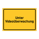Unter Videoüberwachung