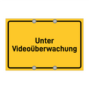 Unter Videoüberwachung