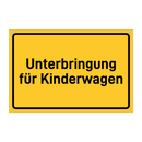 Unterbringung für Kinderwagen