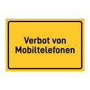 Verbot von Mobiltelefonen