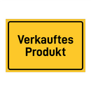 Verkauftes Produkt
