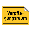 Verpfle- gungsraum
