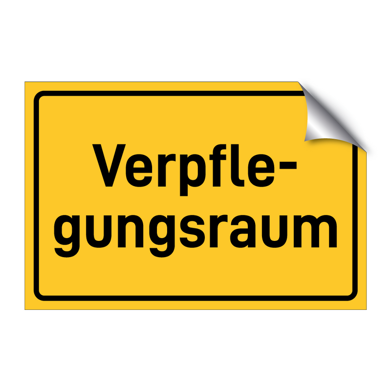 Verpfle- gungsraum
