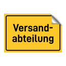 Versand- abteilung