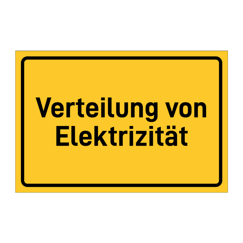 Verteilung von Elektrizität