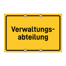 Verwaltungs- abteilung