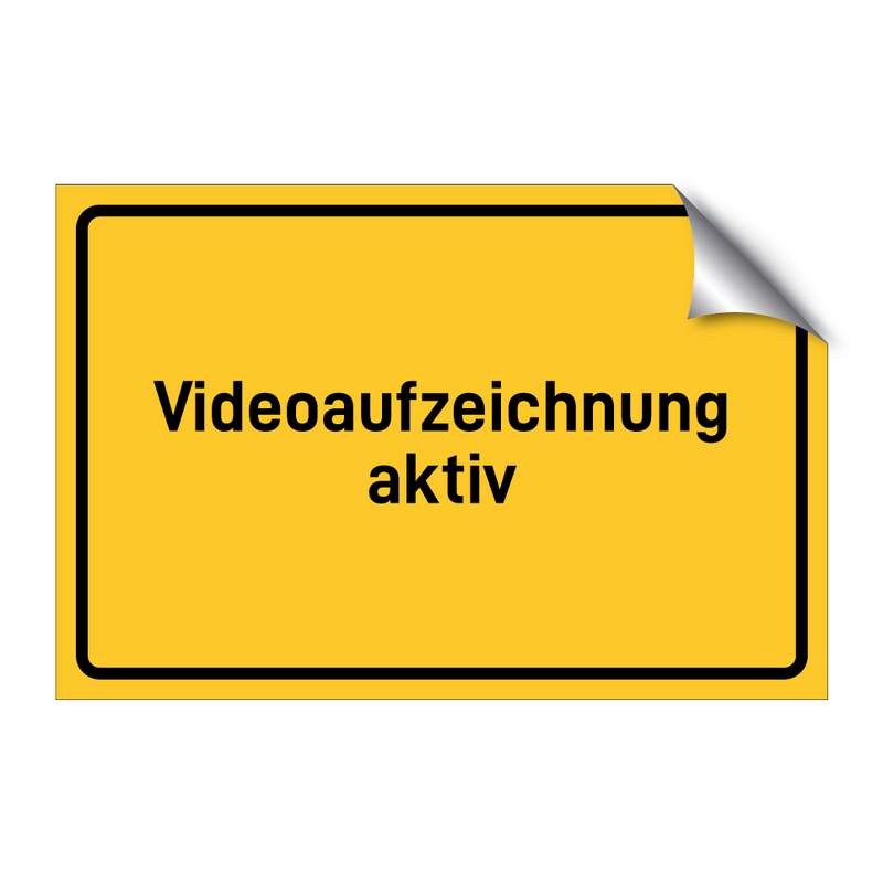 Videoaufzeichnung aktiv
