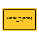 Videoaufzeichnung aktiv