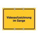 Videoaufzeichnung im Gange