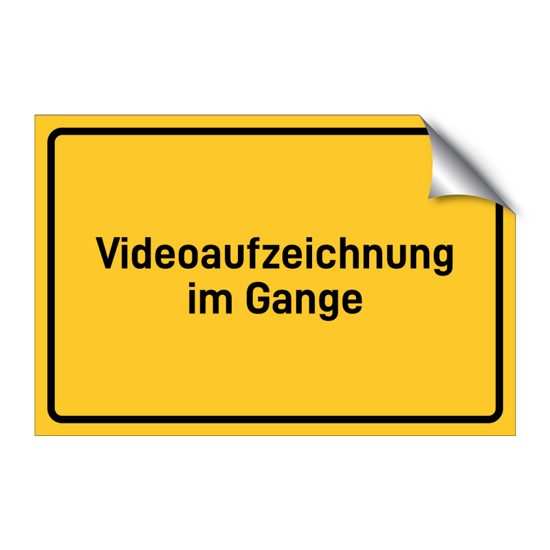 Videoaufzeichnung im Gange