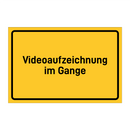 Videoaufzeichnung im Gange