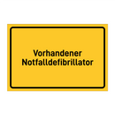Vorhandener Notfalldefibrillator