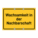 Wachsamkeit in der Nachbarschaft