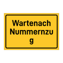 Wartenach Nummernzug