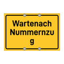 Wartenach Nummernzug