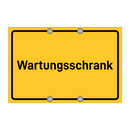 Wartungsschrank