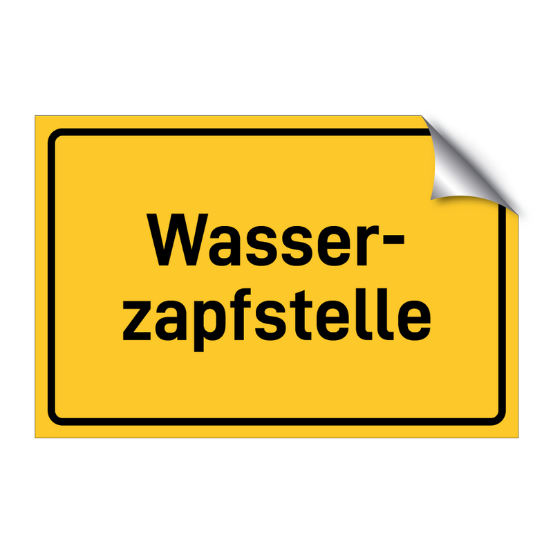 Wasser- zapfstelle