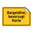 Bargeldfrei, bevorzugt Karte & Bargeldfrei, bevorzugt Karte & Bargeldfrei, bevorzugt Karte