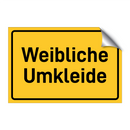 Weibliche Umkleide