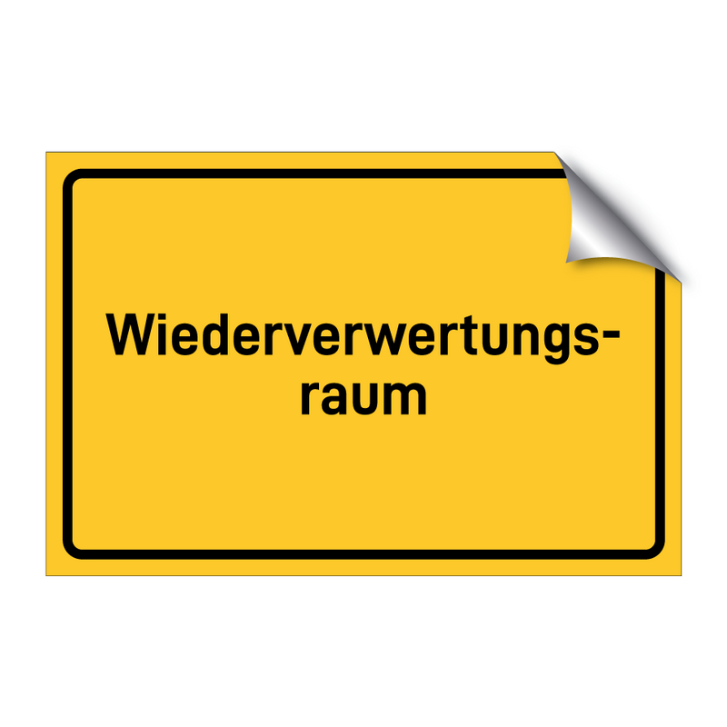 Wiederverwertungs- raum
