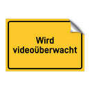 Wird videoüberwacht