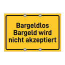 Bargeldlos Bargeld wird nicht akzeptiert & Bargeldlos Bargeld wird nicht akzeptiert