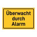 Überwacht durch Alarm