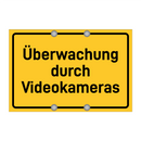 Überwachung durch Videokameras