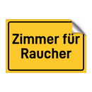 Zimmer für Raucher