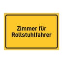 Zimmer für Rollstuhlfahrer