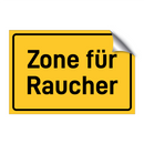 Zone für Raucher