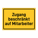 Zugang beschränkt auf Mitarbeiter