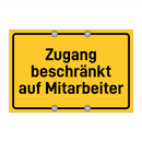 Zugang beschränkt auf Mitarbeiter