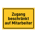 Zugang beschränkt auf Mitarbeiter