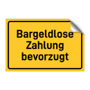 Bargeldlose Zahlung bevorzugt & Bargeldlose Zahlung bevorzugt & Bargeldlose Zahlung bevorzugt
