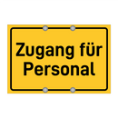 Zugang für Personal