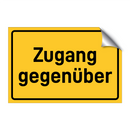 Zugang gegenüber