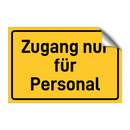 Zugang nur für Personal