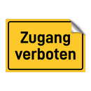 Zugang verboten