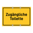 Zugängliche Toilette