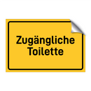 Zugängliche Toilette